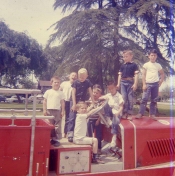 Eric 229.jpg: 1963 - Eric's 8th Birthday? 